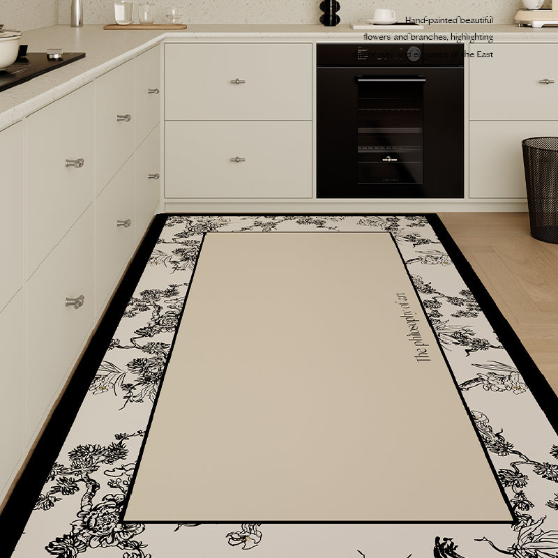 art philosopher logo kitchen mat