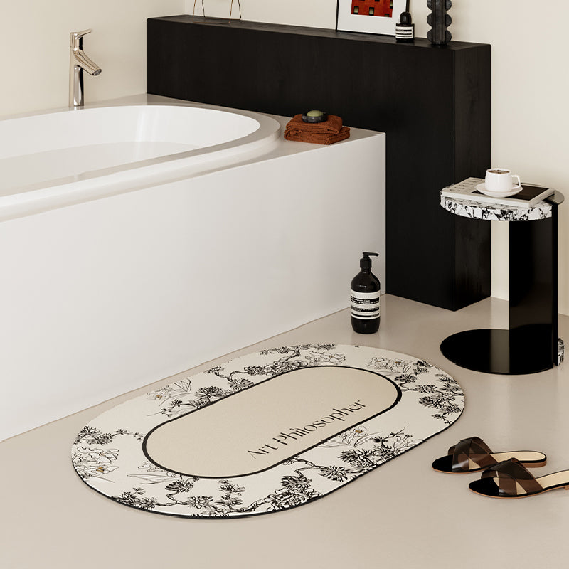 art philosopher logo bath mat
