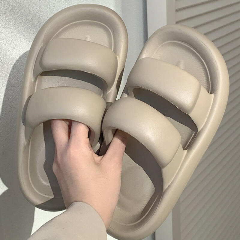 3color belt silicon room shoes