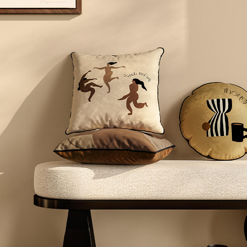 the last dance brown cushion