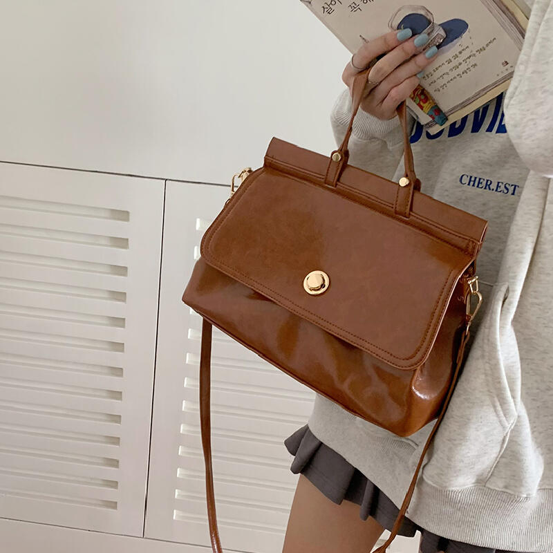 2way leather shoulder bag