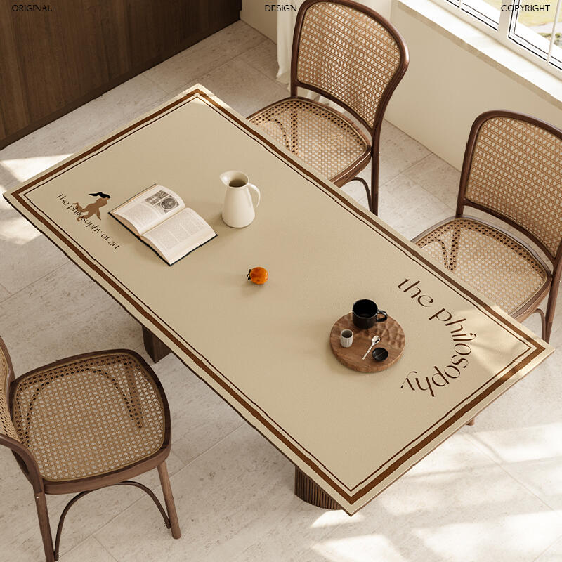 the last dance brown table mat