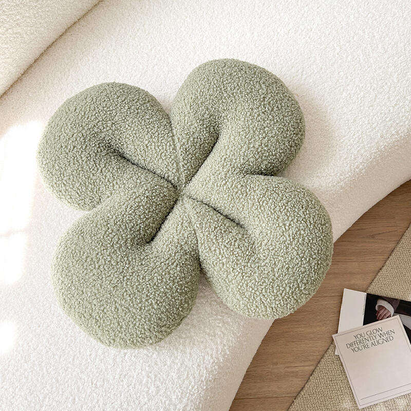 4color fluffy flour cushion