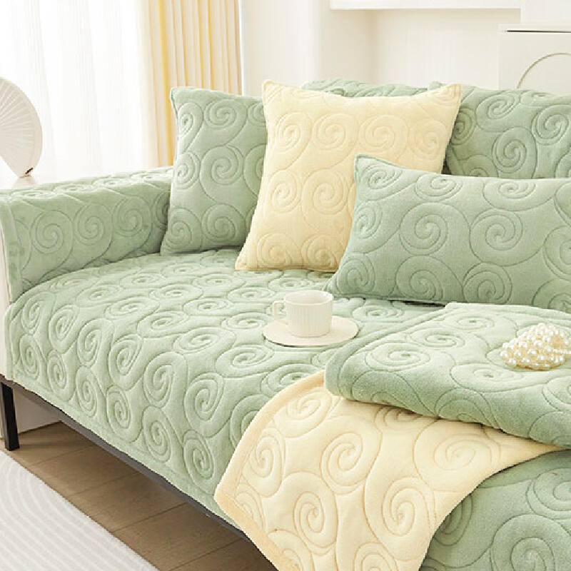 3d spiral sofa cover