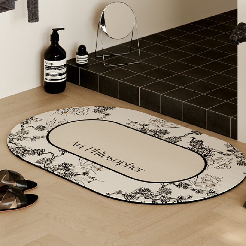 art philosopher logo bath mat