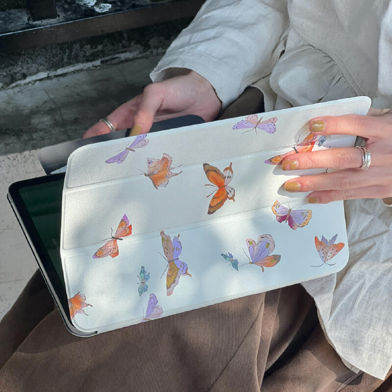 butterfly garden iPad case