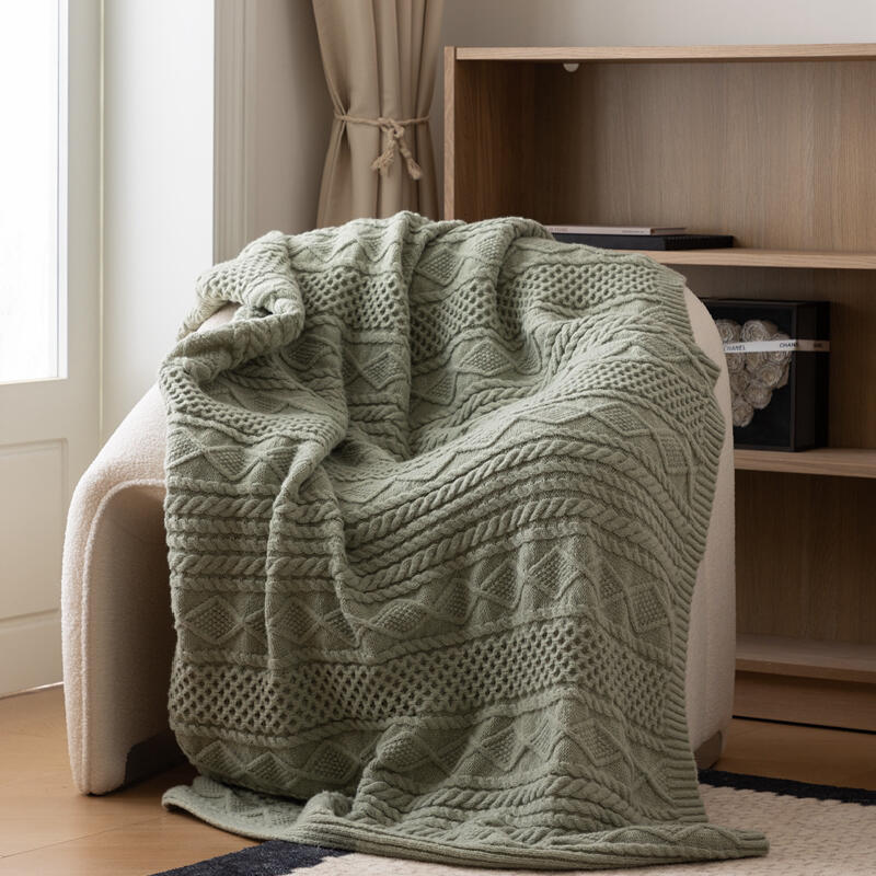 knit design sofacover