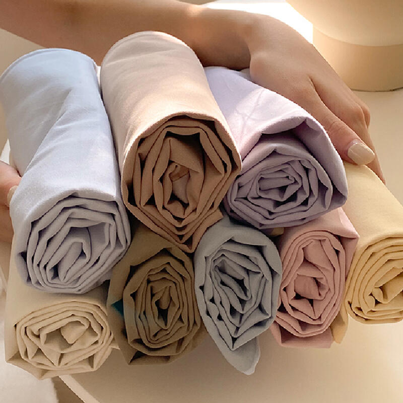 8color pastel bicolor pillow sheets