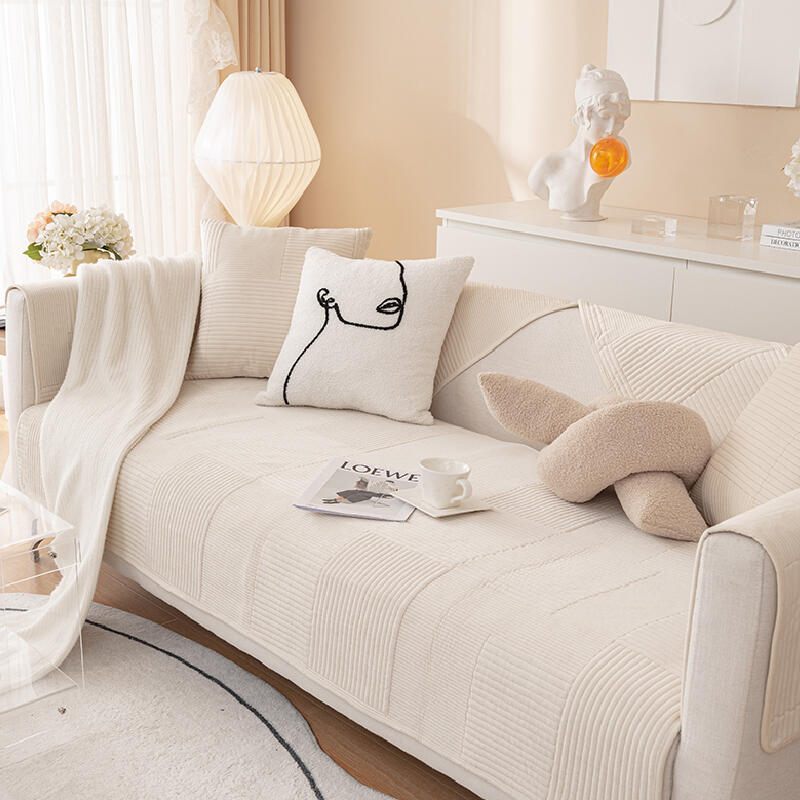 4color simple stripe sofacover