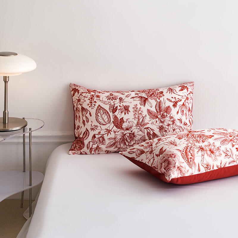 18design vivid color rabbit pillow sheets