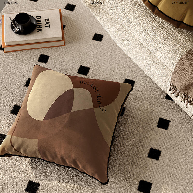 the last dance brown cushion