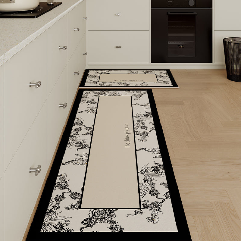art philosopher logo kitchen mat