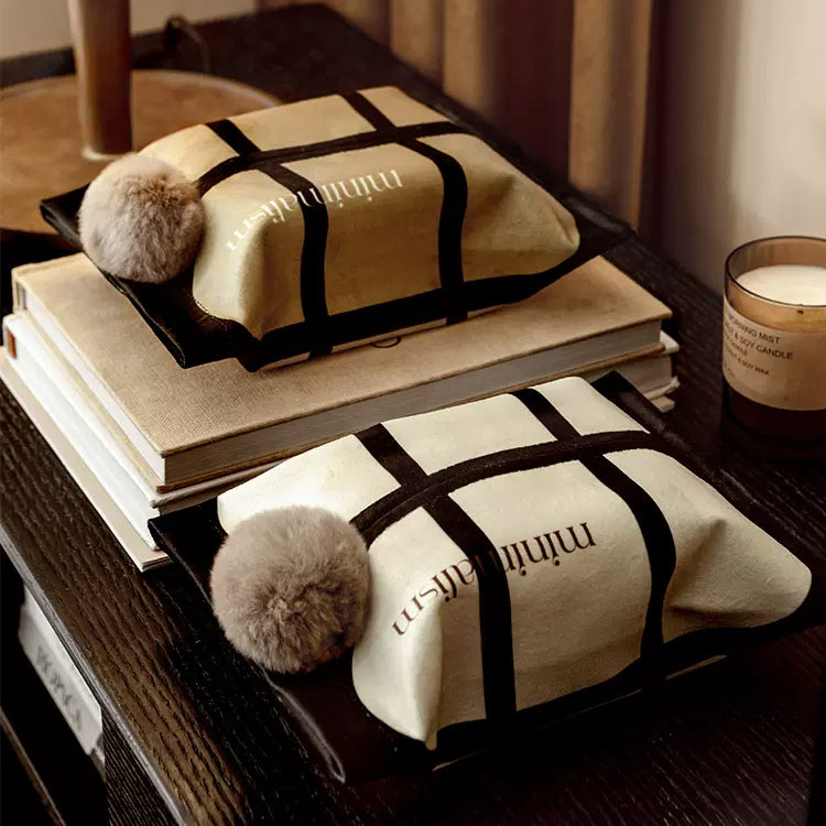 minimalism retro tissue case
