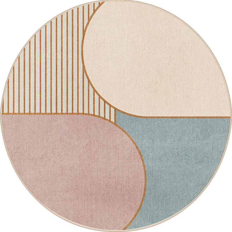 5design modern round carpet
