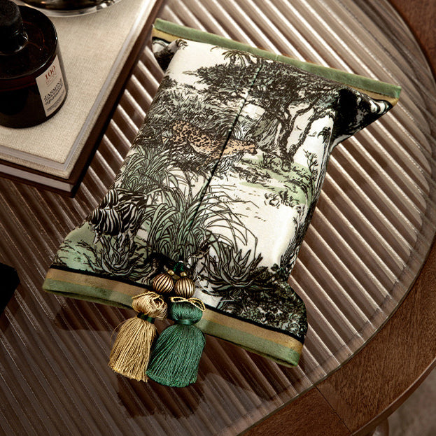 2design green persevere logo tissue case