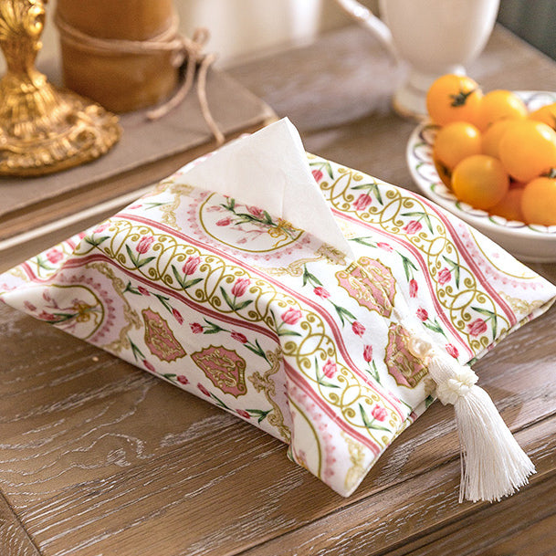 2design pink lovely tulip tissue case
