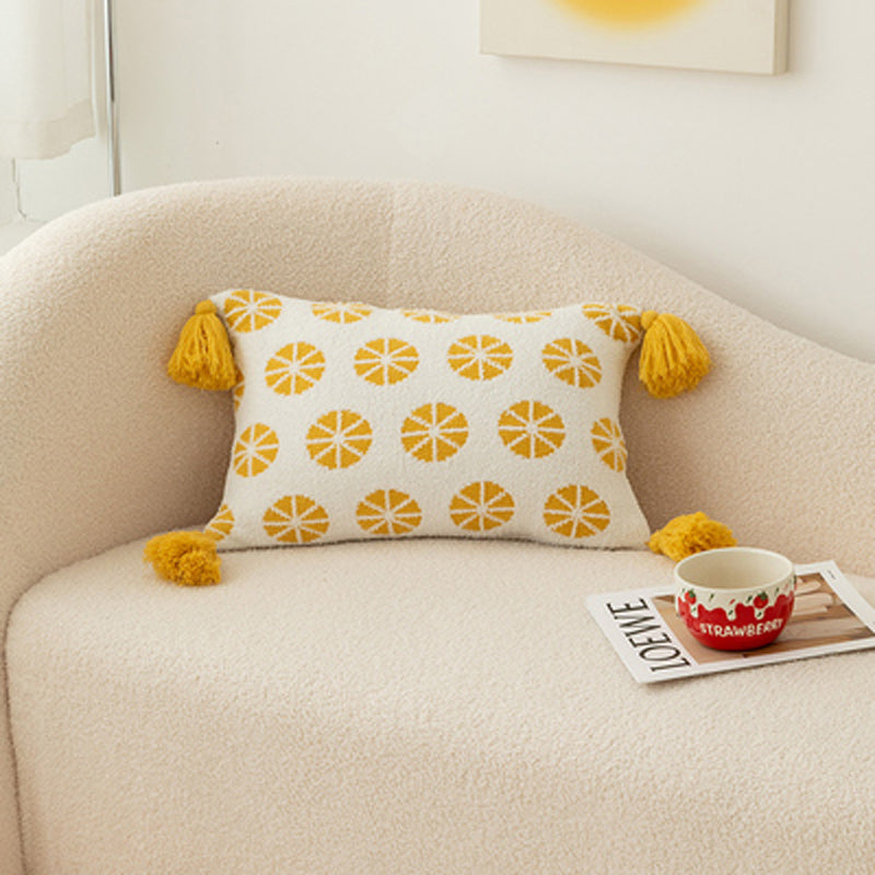 4design fruit knit cushion