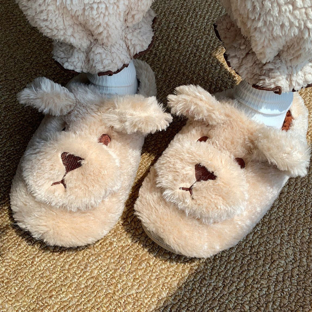 3color far bear roomshoes