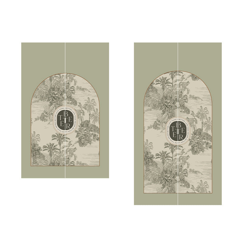 better life green curtain