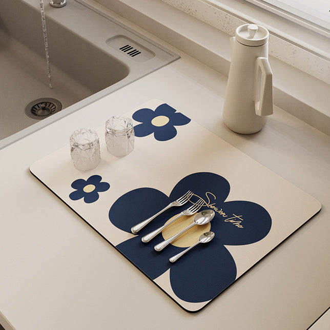 2design water absorption sink mat