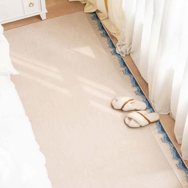 5color side embroidery floor mat