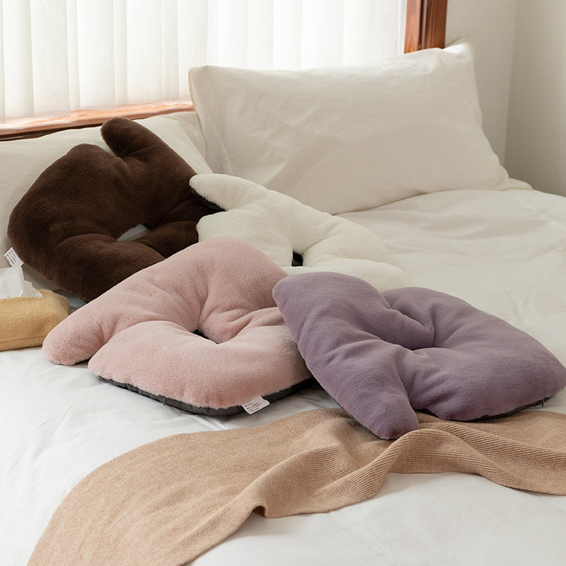 4color square donut cushion