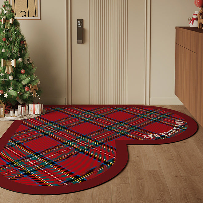 8design heart door mat