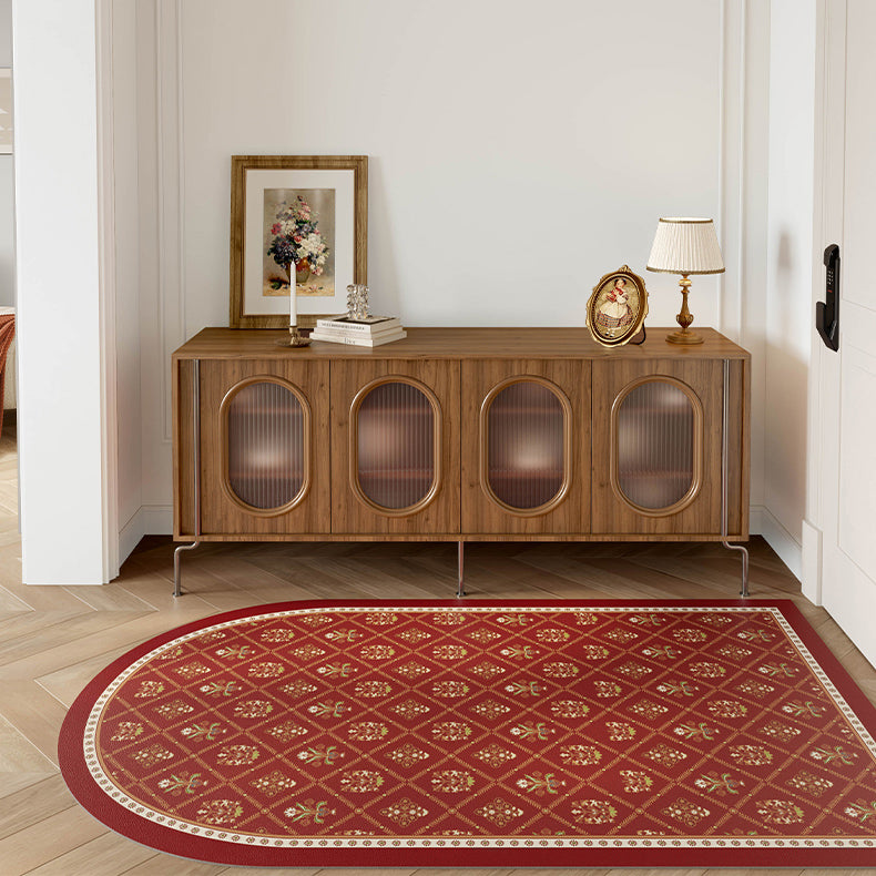 3design nordic flower door mat