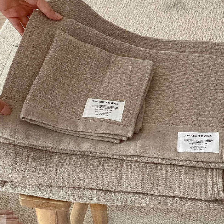 5color washer cotton towel set
