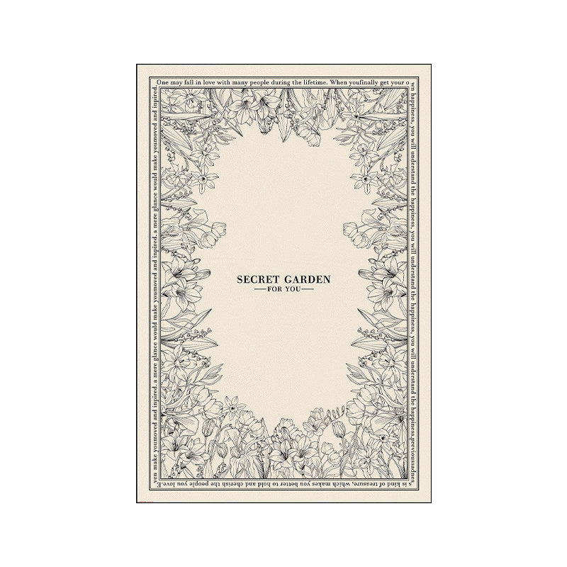 lucky logo luxury door mat