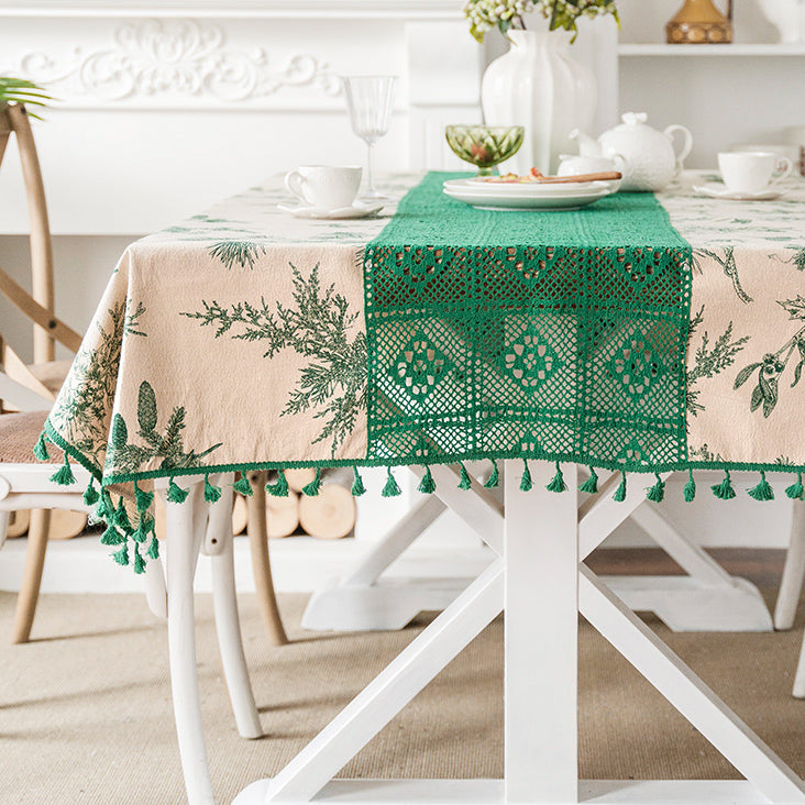 4design country flower table cloth