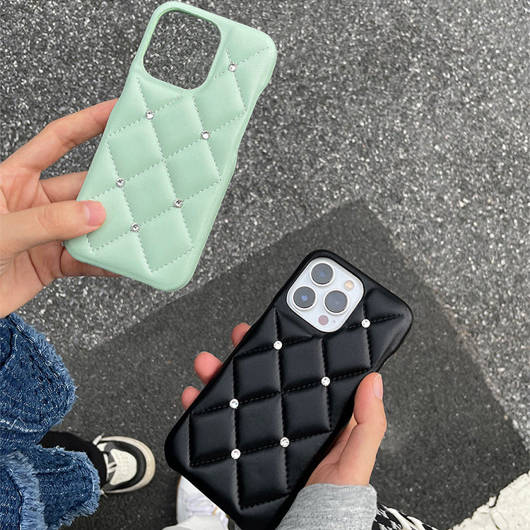 4color quilting stone iPhonecase