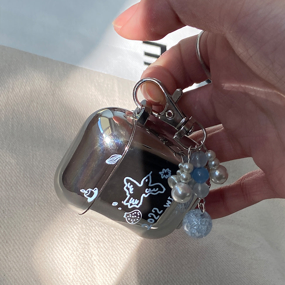 lucky pigeon Airpods case