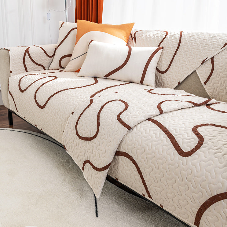 2design wave stitch sofa cover