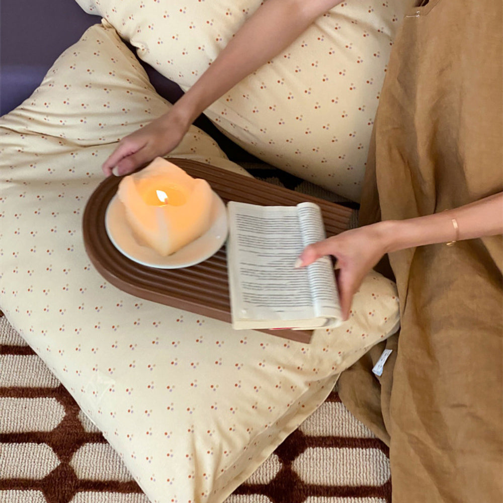 4design natural print bedlinen set