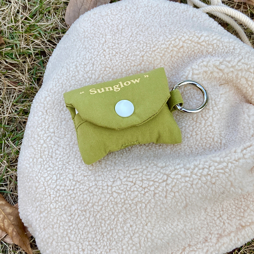 3color snap Airpods case bag