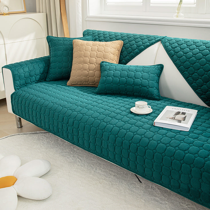 6color corduroy quilting sofa cover