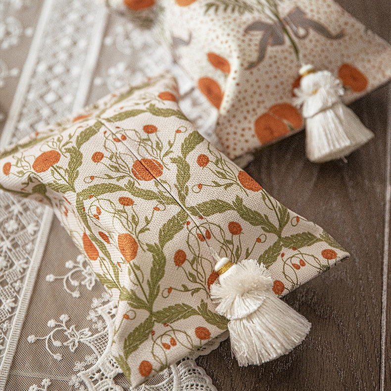 orange margarita tissue case