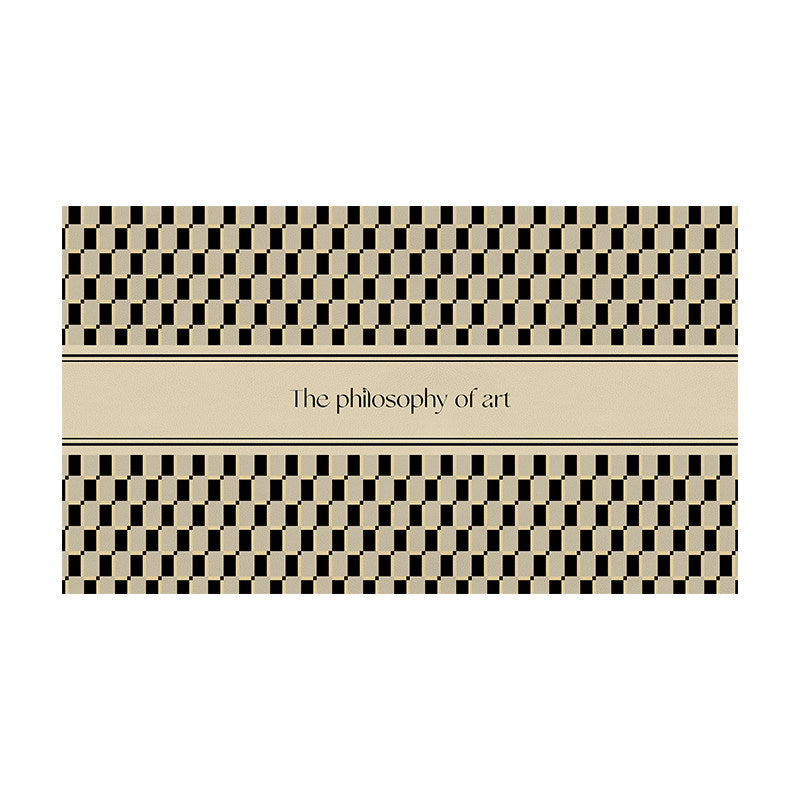 2design art philosophy square table mat