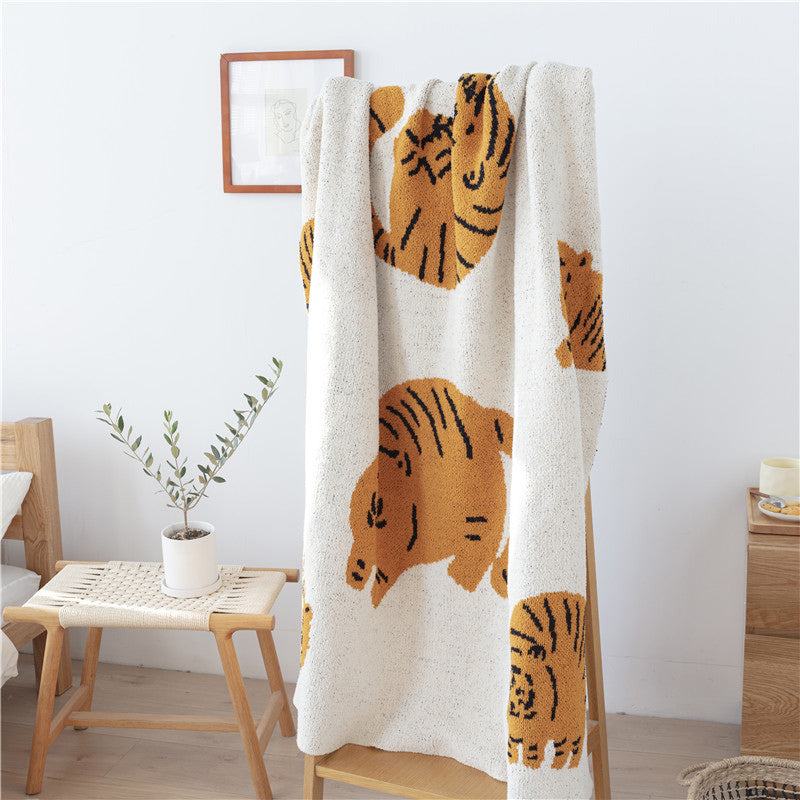 【再入荷】3color cute tiger blanket