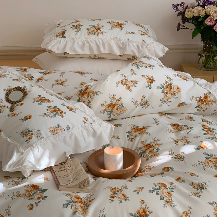 6design vintage flower bedlinen set