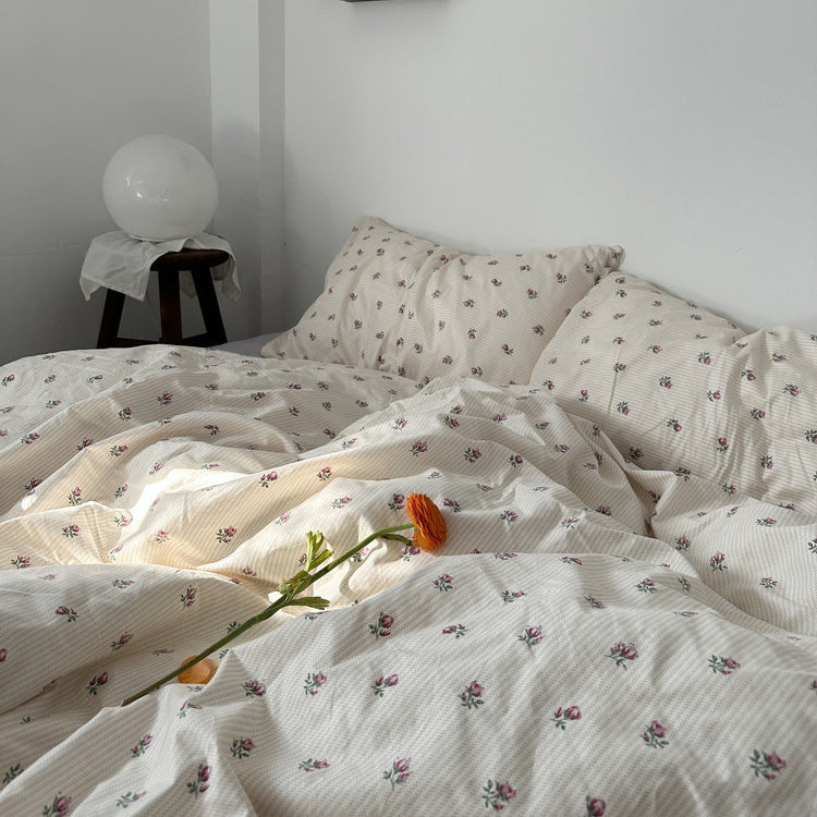 2design pale flower bedlinen set