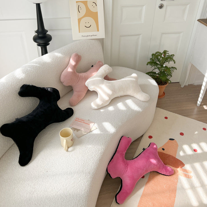 4color simple rabbit cushion