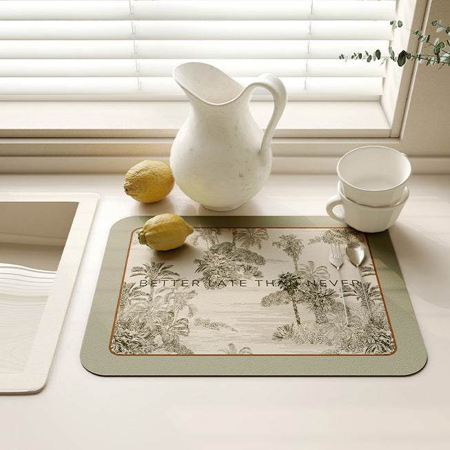 3design nature sink mat