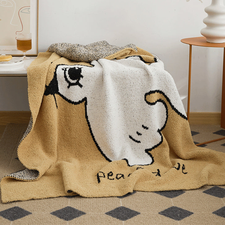 6design knit blanket