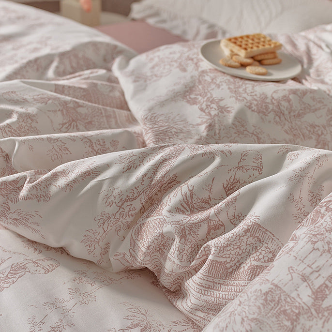 7design retro sketch bedlinen set