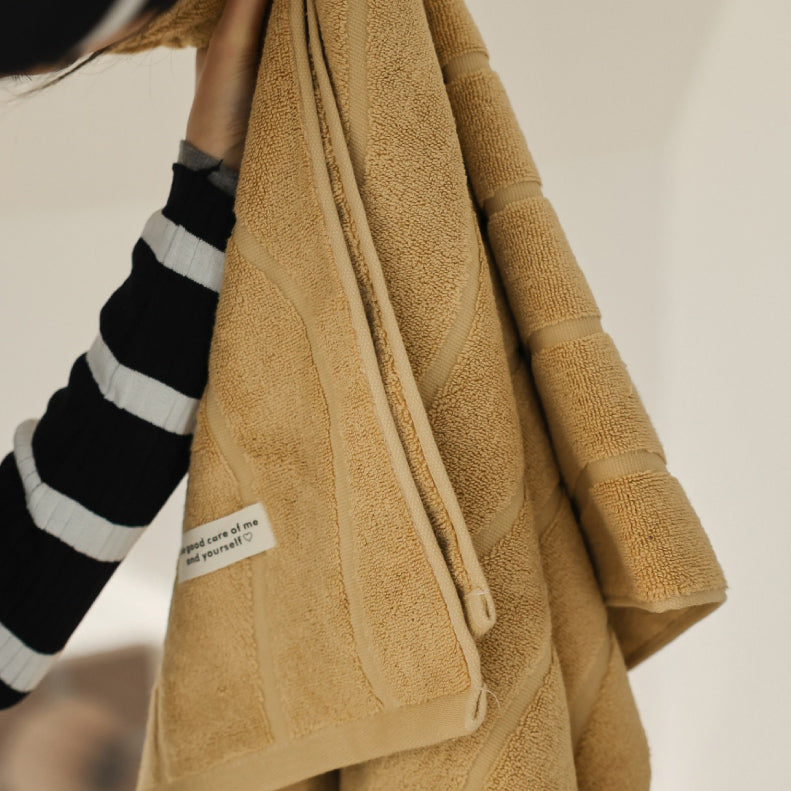 3color soft stripe towel