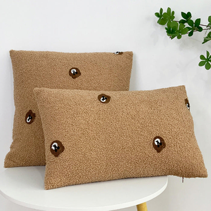 4design mini embroidery towel cushion