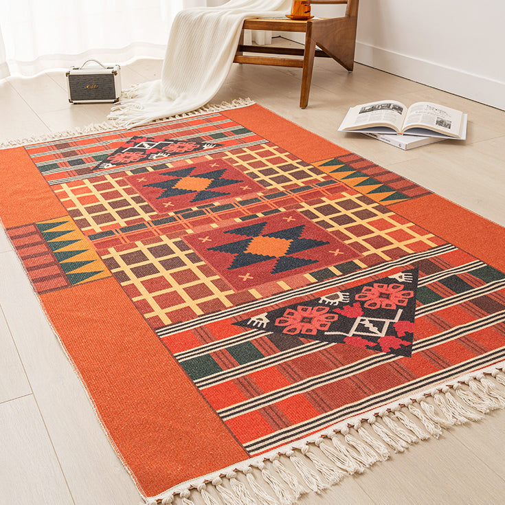 13design ethnic fringe mat