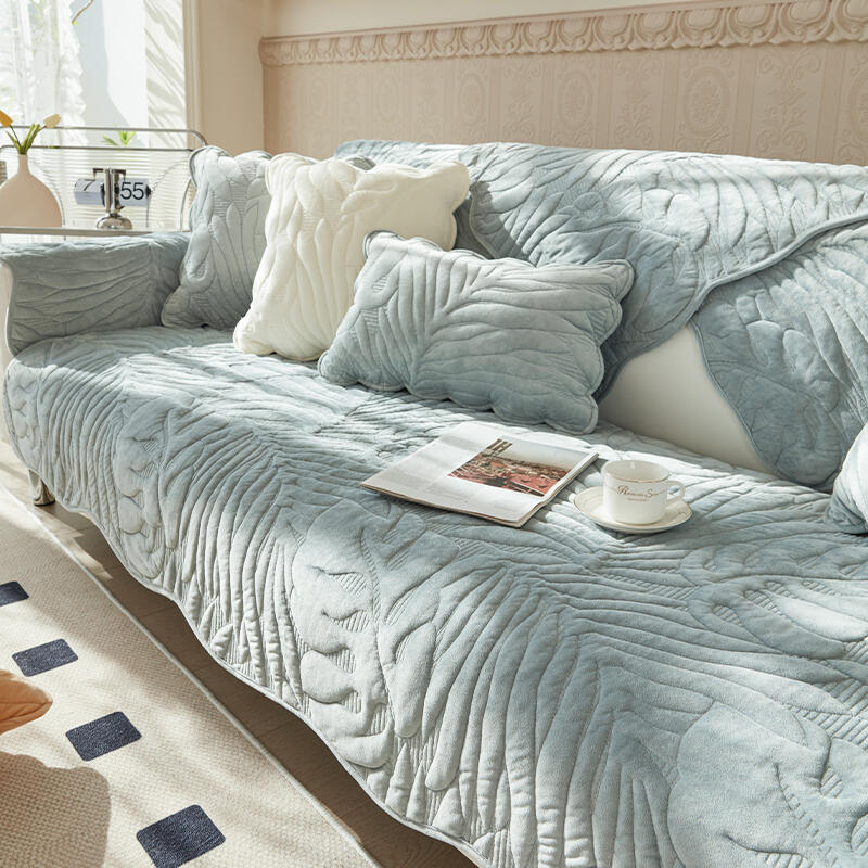 3d grass elegant sofa cover